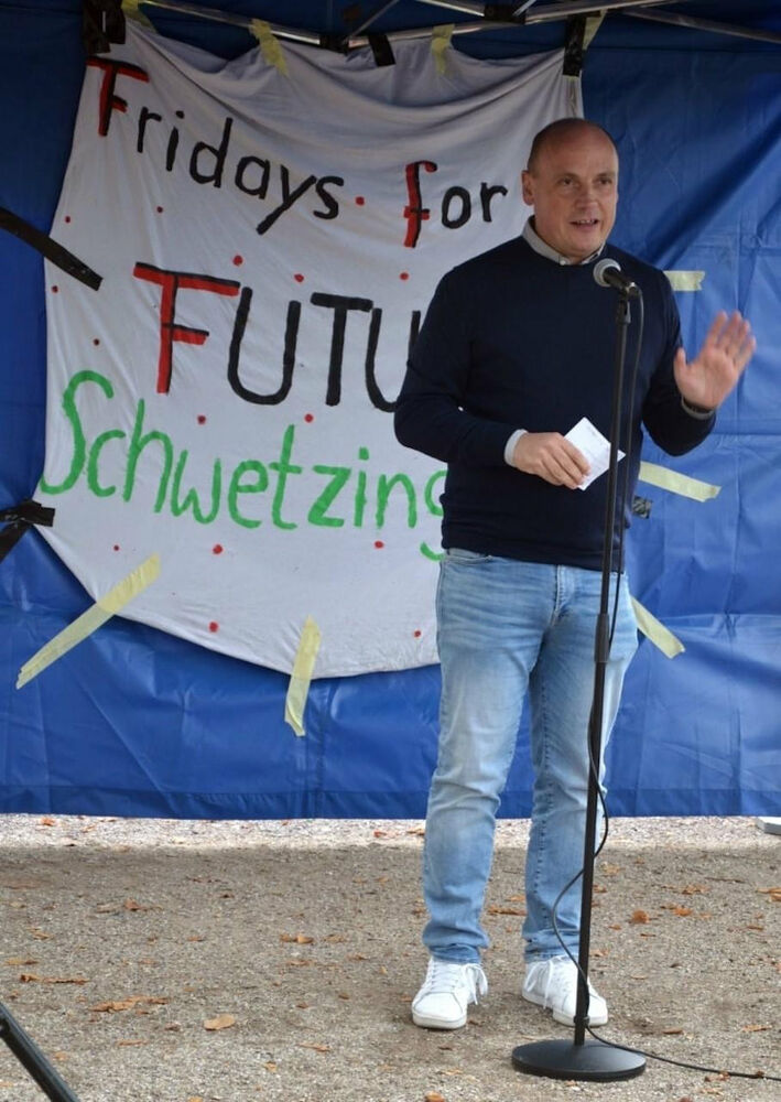 Bei Fridays for Future in Schwetzingen